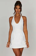 Harper Mini Šaty - Slonová kost