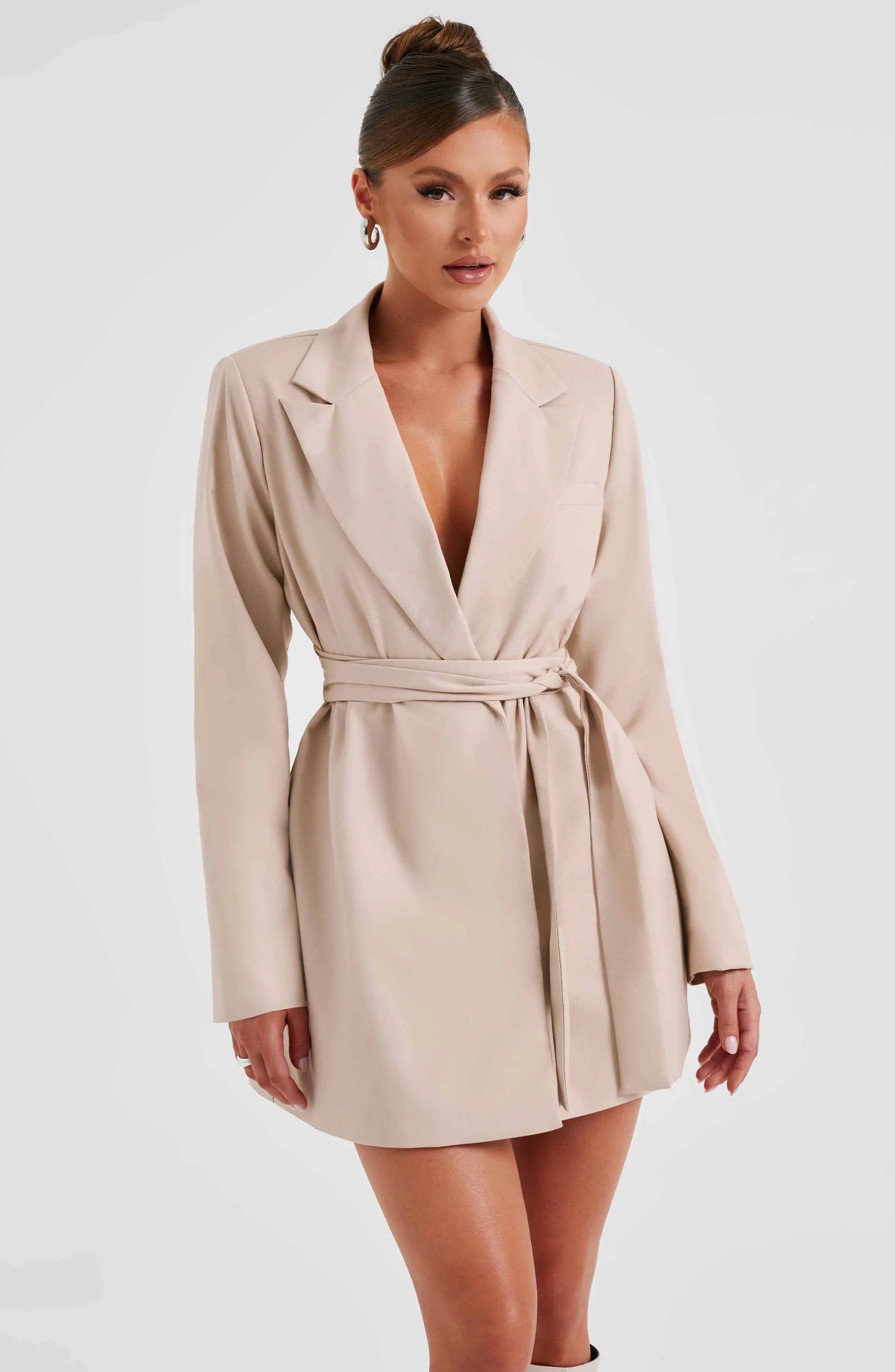 Šatová Móda Heather - Béžová