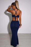 Maxi šaty Helenika - Navy