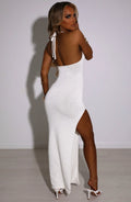 Isla Maxi Šaty - Bílá