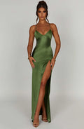 Isobel Maxi Šaty - Smaragdové