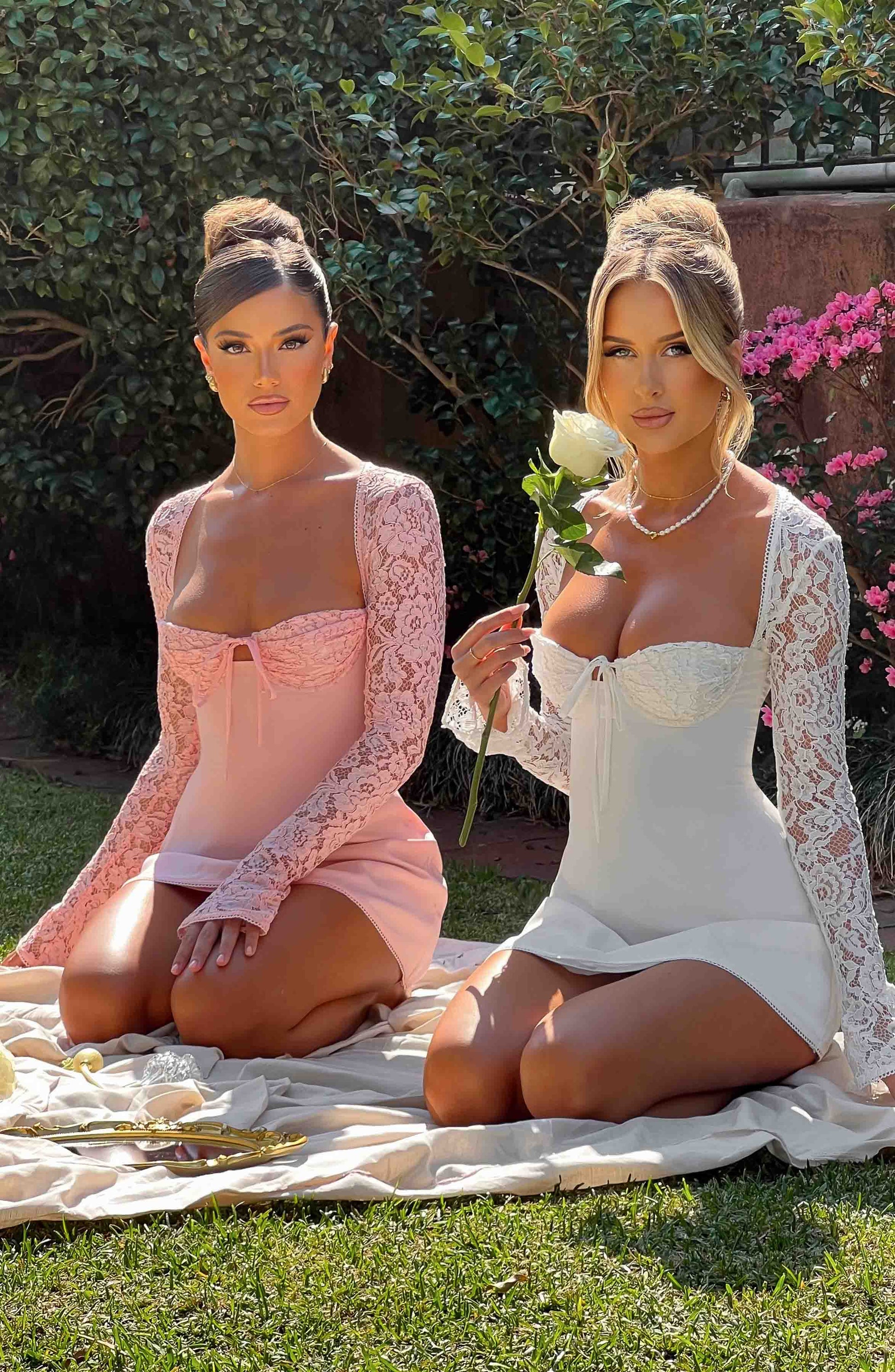 Šaty Jacinta Mini - Slonová kost