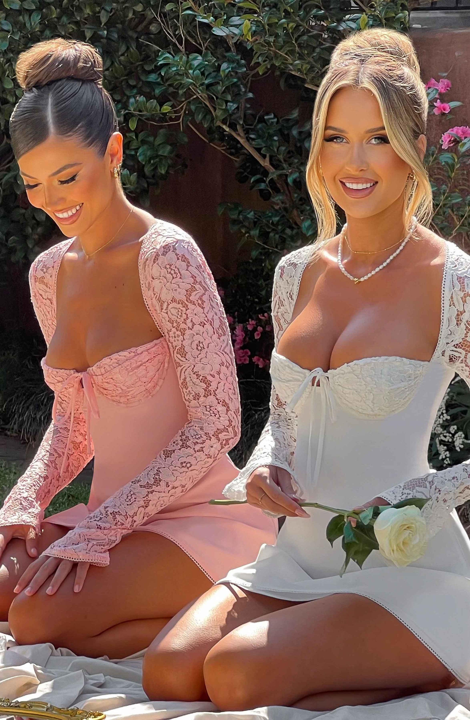 Šaty Jacinta Mini - Slonová kost