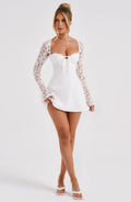 Šaty Jacinta Mini - Slonová kost