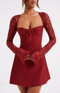 Jacinta Mini Šaty - Červená