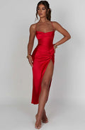 Šaty Jaida Midi - Červená