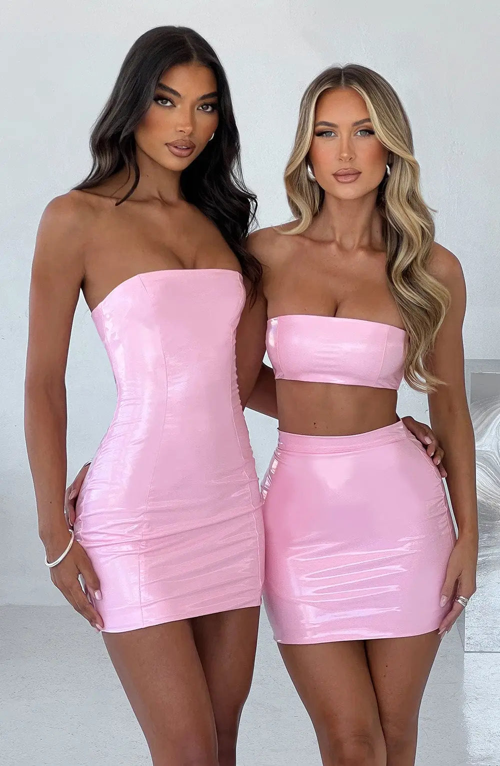 Janet Mini Šaty - Růžová