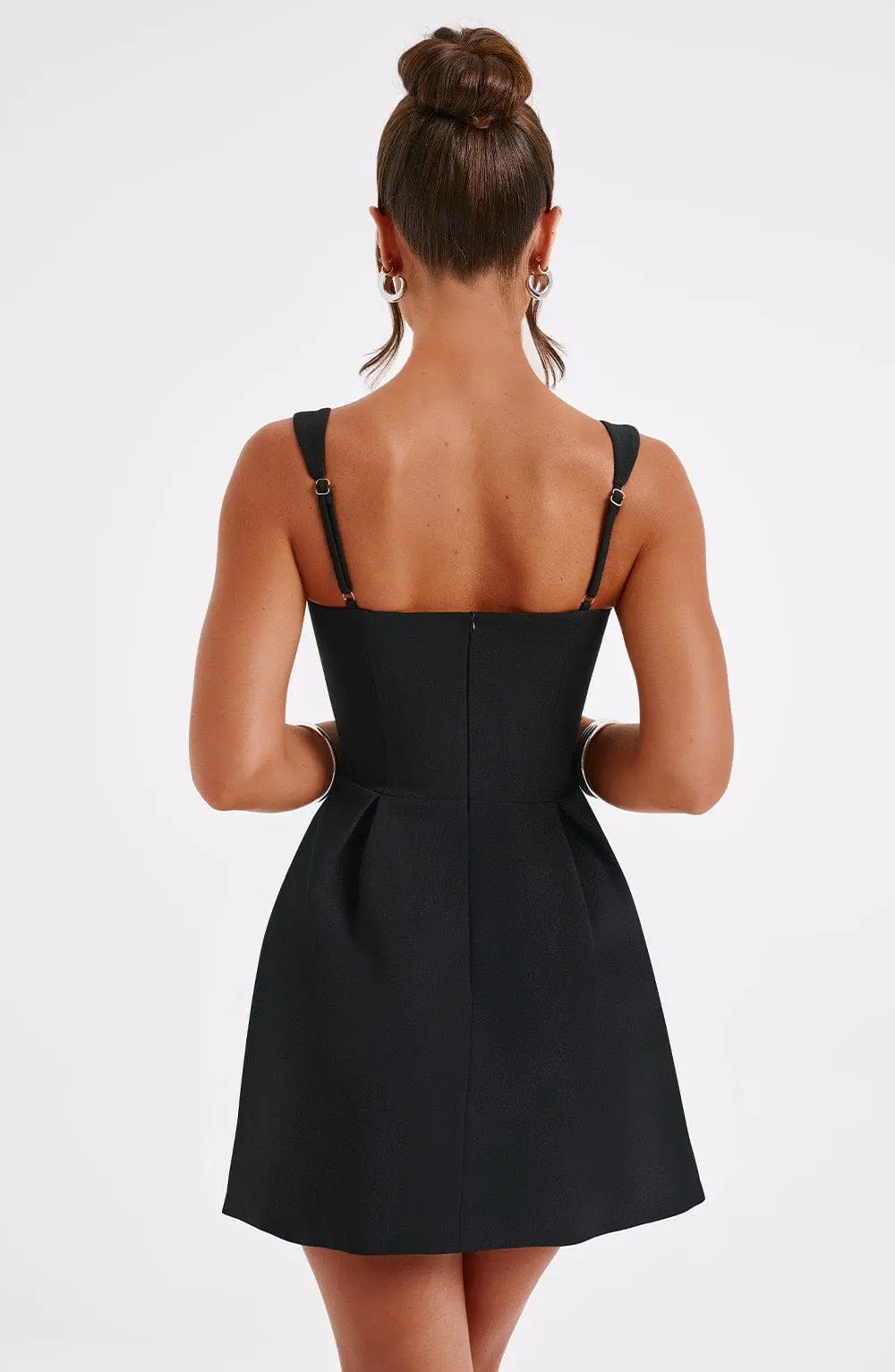 Janiyah Mini Šaty - Černá