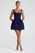 Janiyah Mini Šaty - Navy