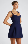 Janiyah Mini Šaty - Navy
