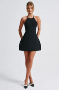 Jayne Mini Šaty - Černá