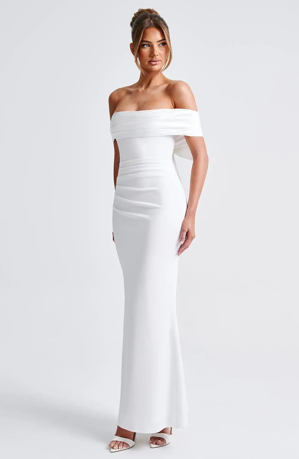 Joanna Maxi Šaty - Slonová kost