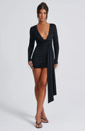 Jolene Mini Šaty - Černá