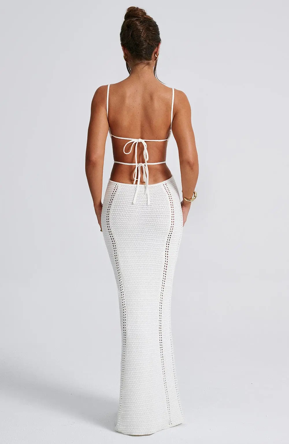 Maxi šaty Josefina - Bílá