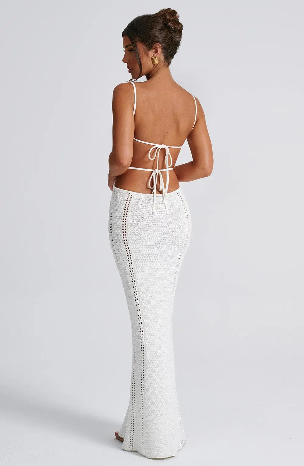 Maxi šaty Josefina - Bílá