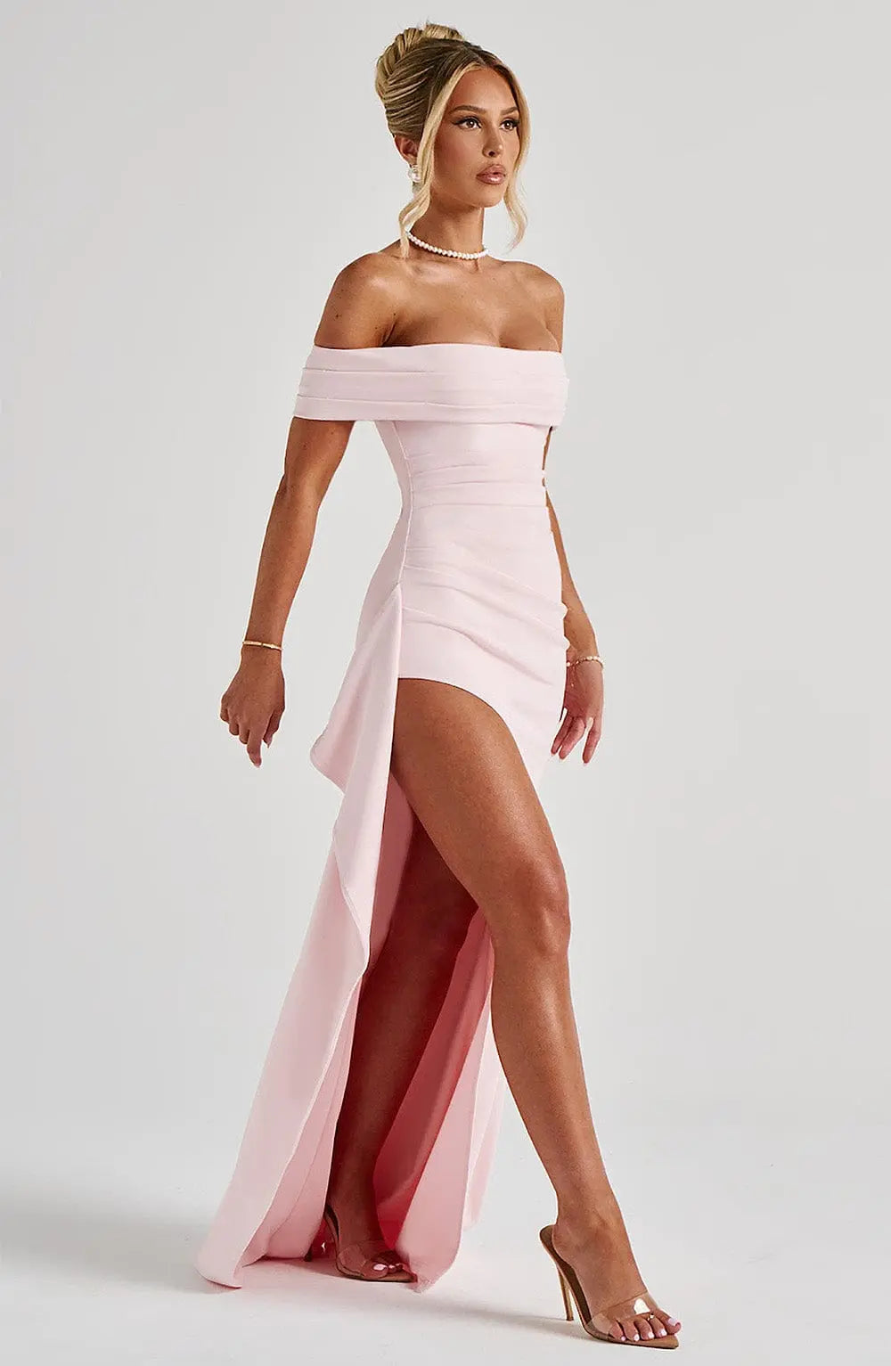 Joyce Maxi Šaty - Růžová