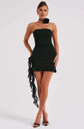 Jules Mini Šaty - Černá