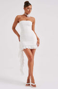 Jules Mini Šaty - Slonová kost