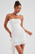 Jules Mini Šaty - Slonová kost