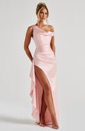 Juliene Maxi Šaty - Růžová