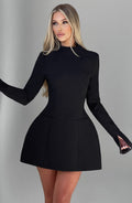 Kelly Mini Šaty - Černá