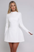 Kelly Mini Šaty - Slonová kost