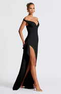 Khalesia Maxi Šaty - Černá