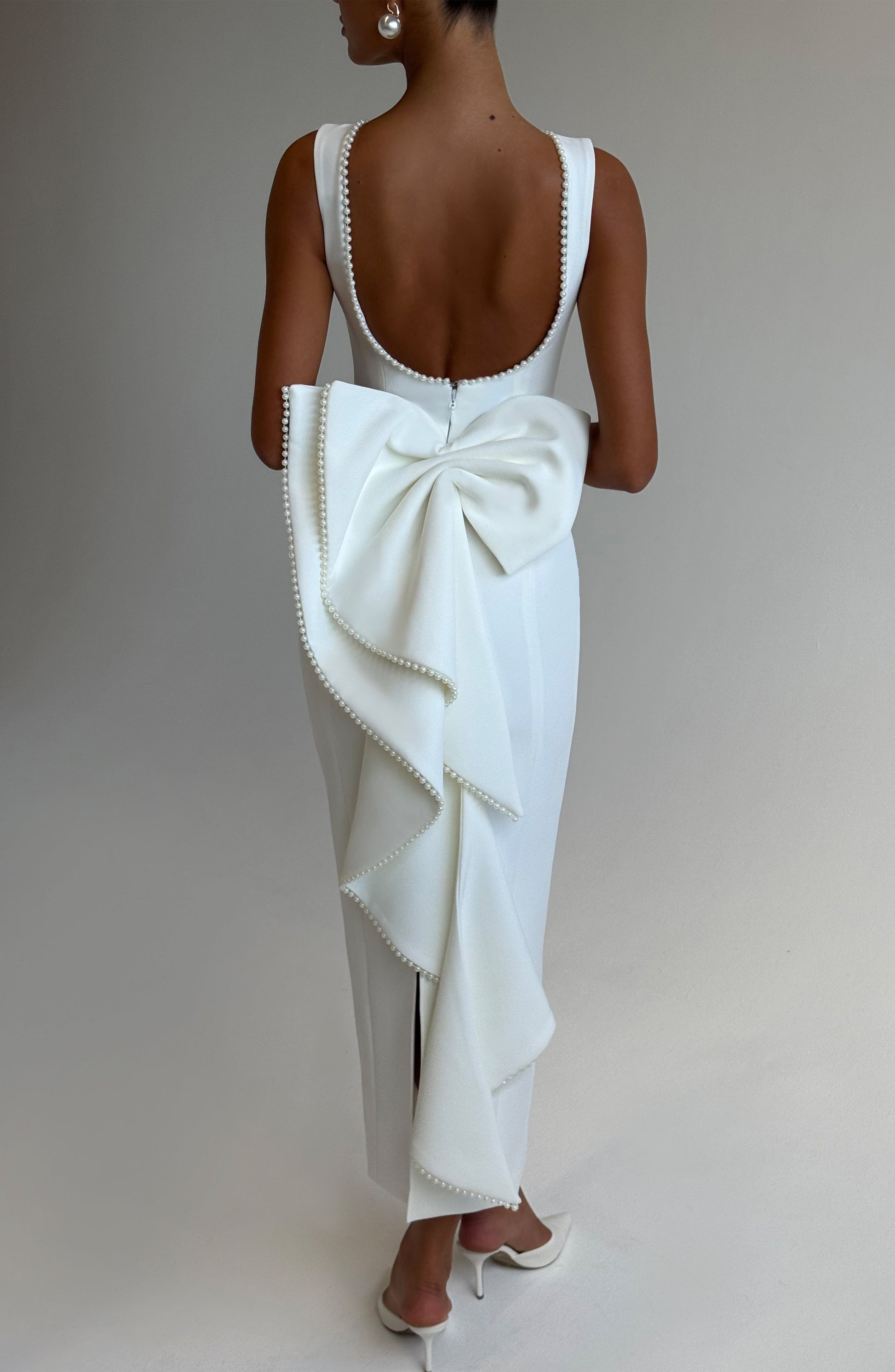 Šaty Lana Midaxi - Slonová kost