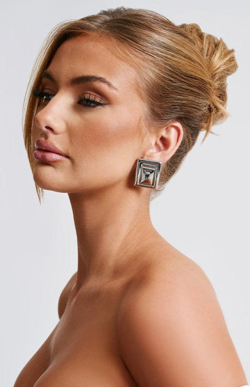 Náušnice London - Stříbrné