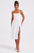 Šaty Luanna Midi - Slonová kost