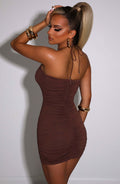 Luci Mini Šaty - Čokoláda