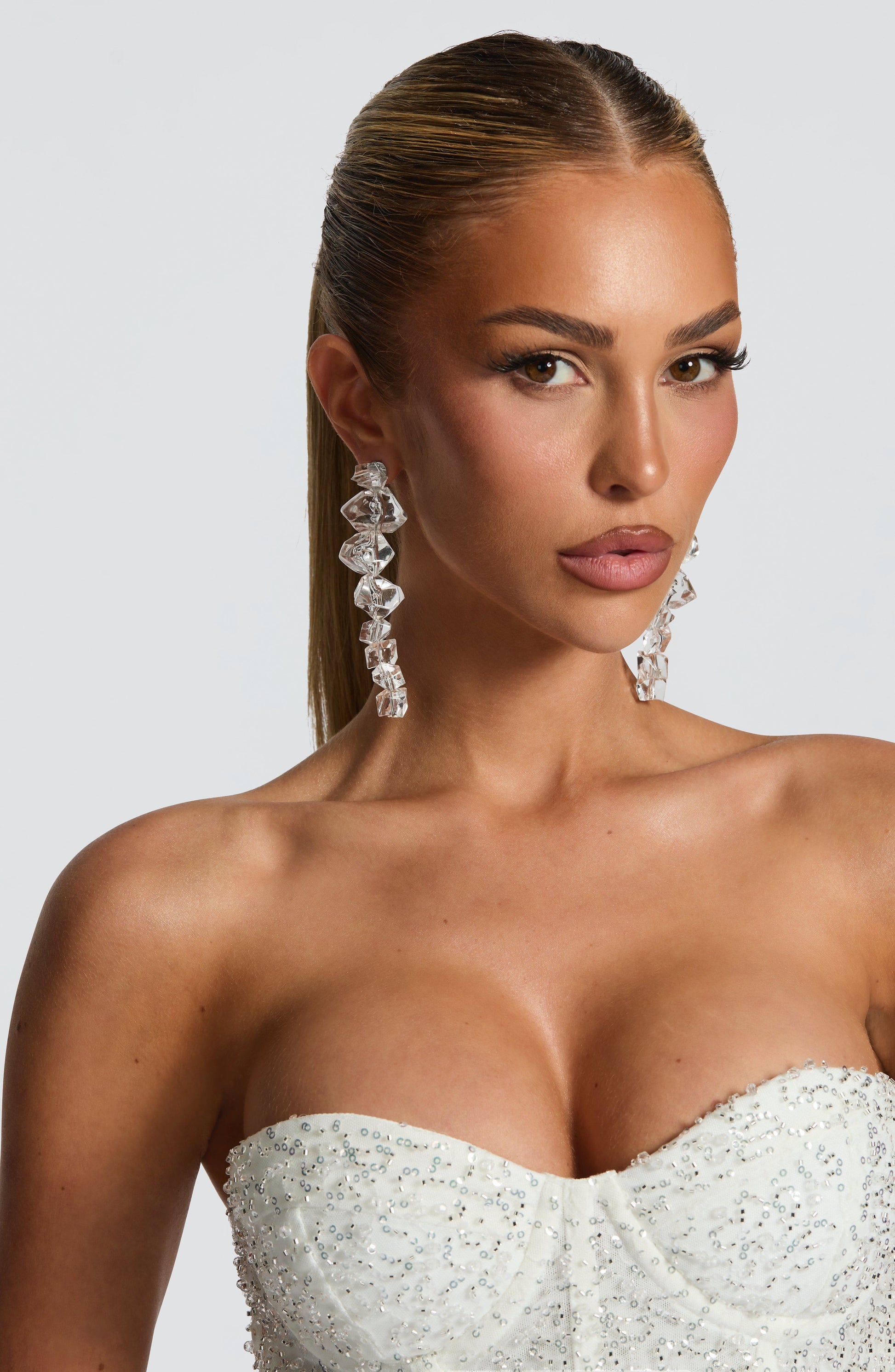 Lumina Náušnice - Čirá