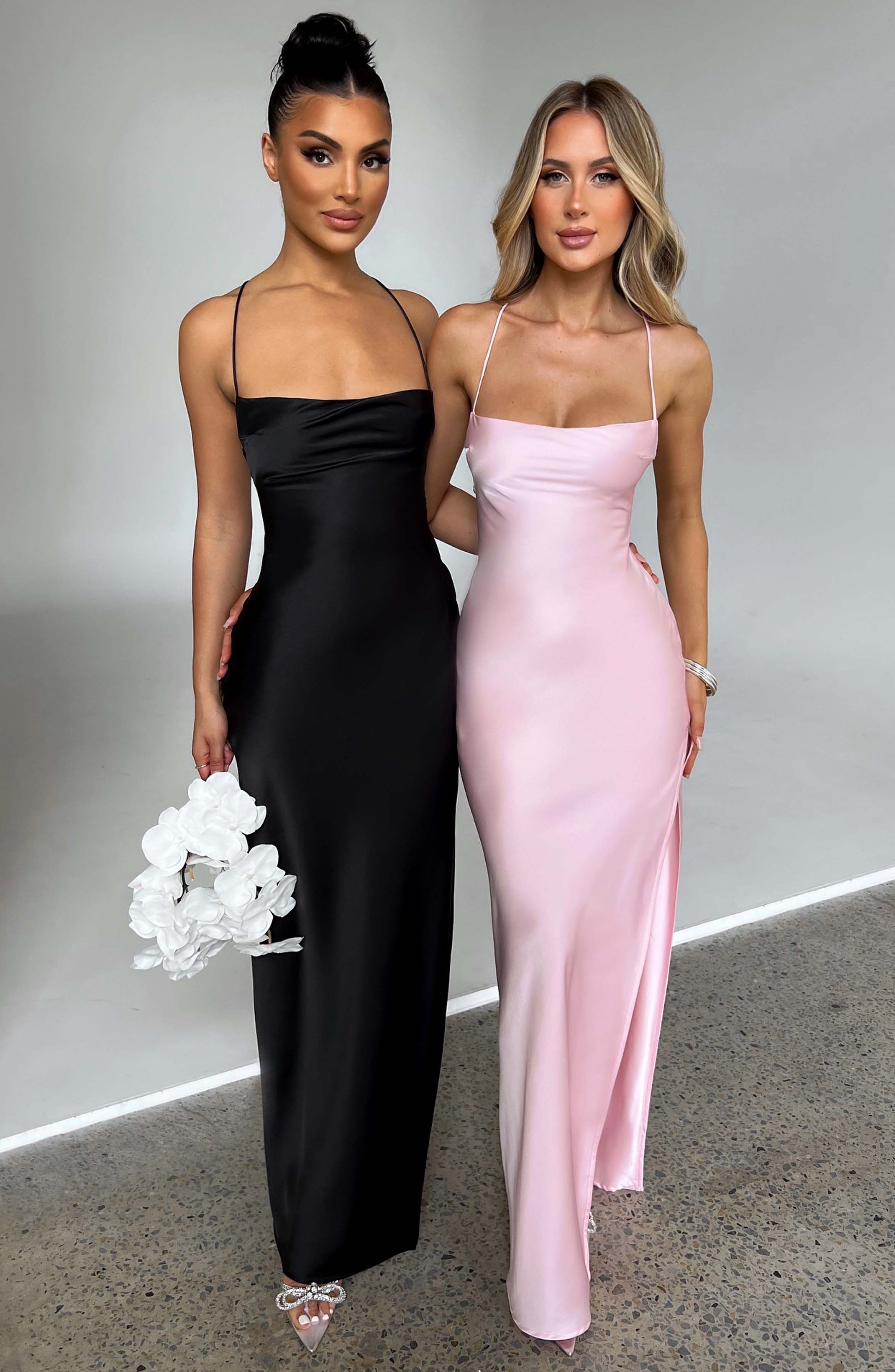 Makalita Maxi Šaty - Blush