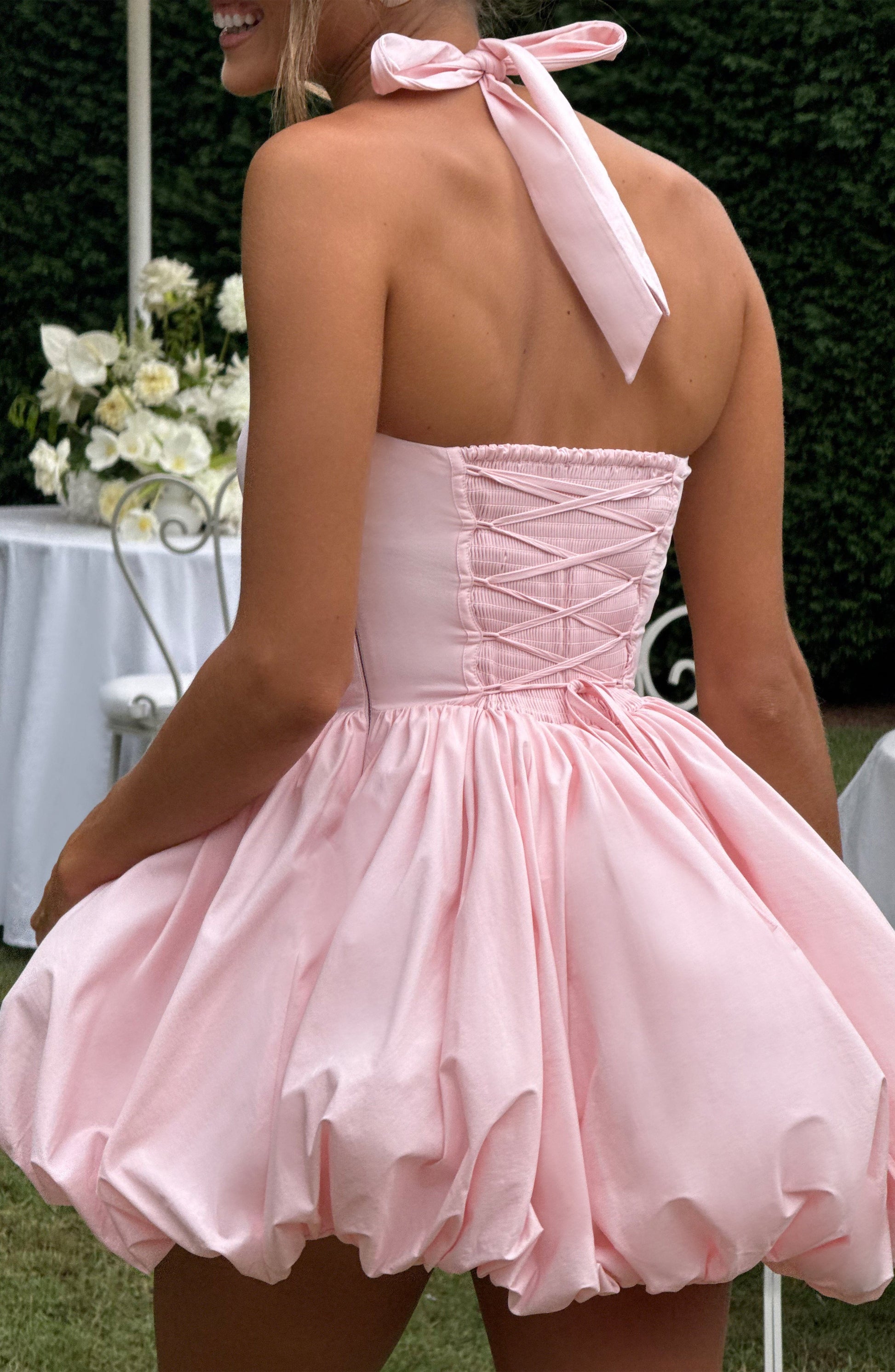 Maricia Mini Šaty - Růžová