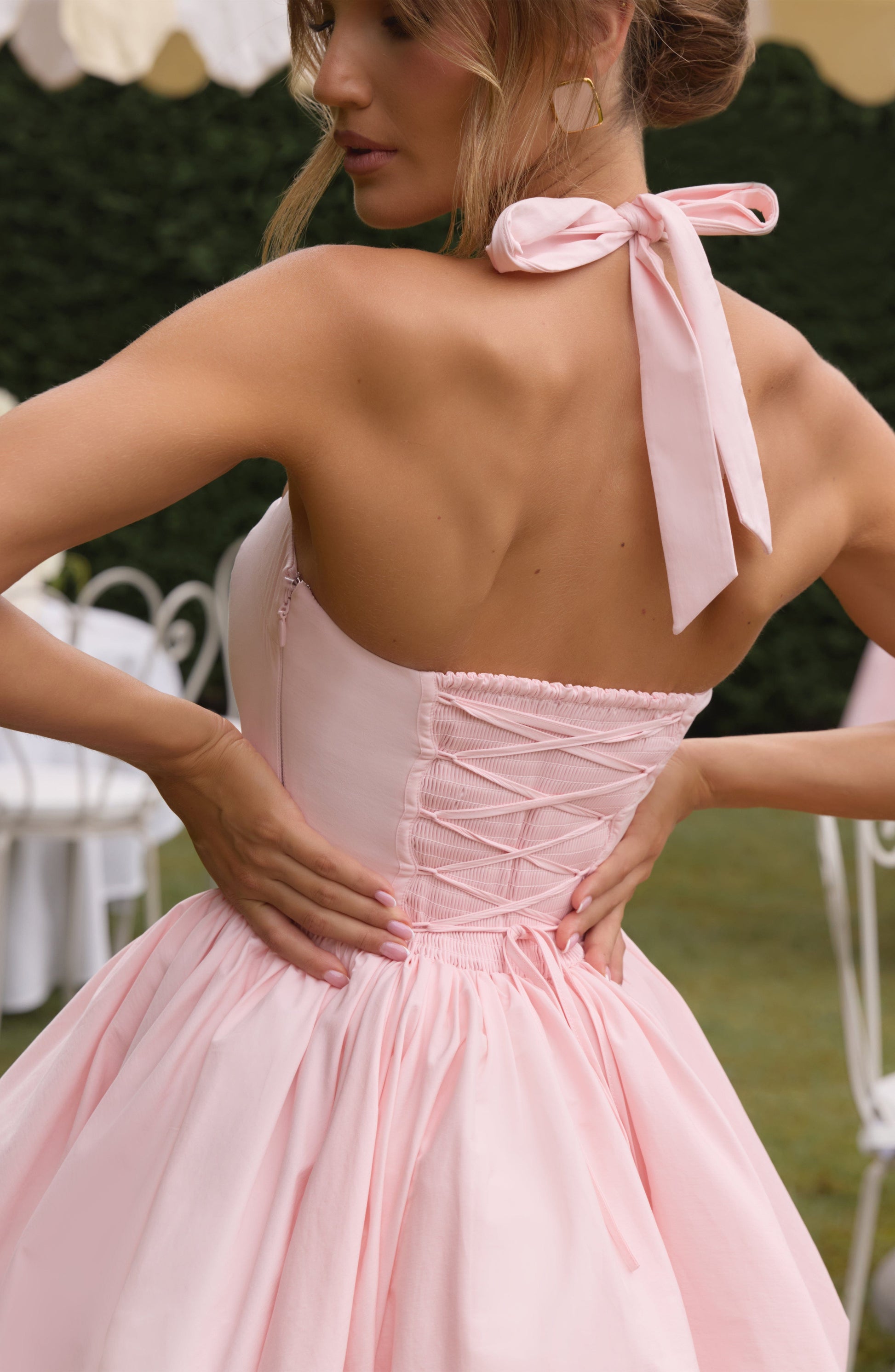 Maricia Mini Šaty - Růžová