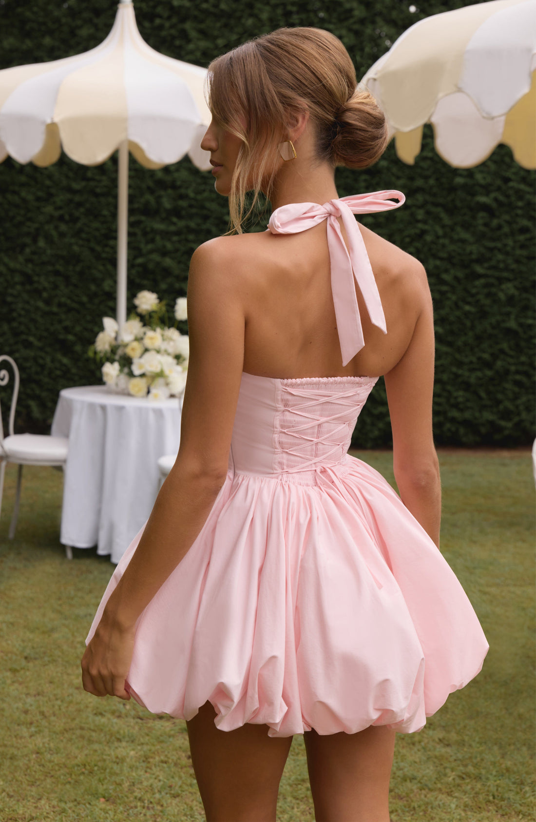 Maricia Mini Šaty - Růžová