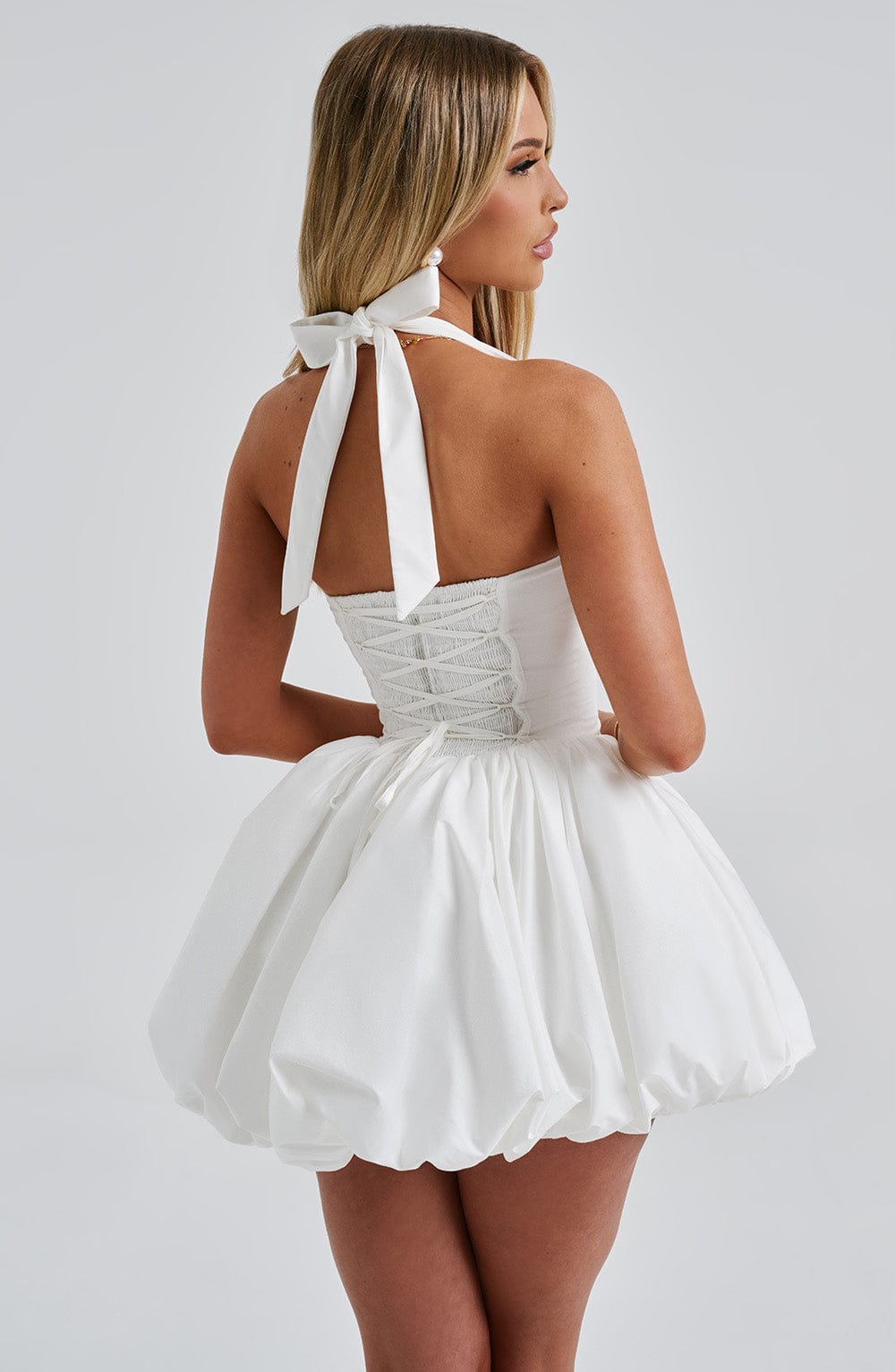 Maricia Mini Šaty - Slonová kost