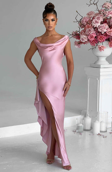 Šaty Marilyn Maxi - Blush