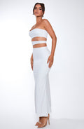 Milia Maxi Šaty - Bílá