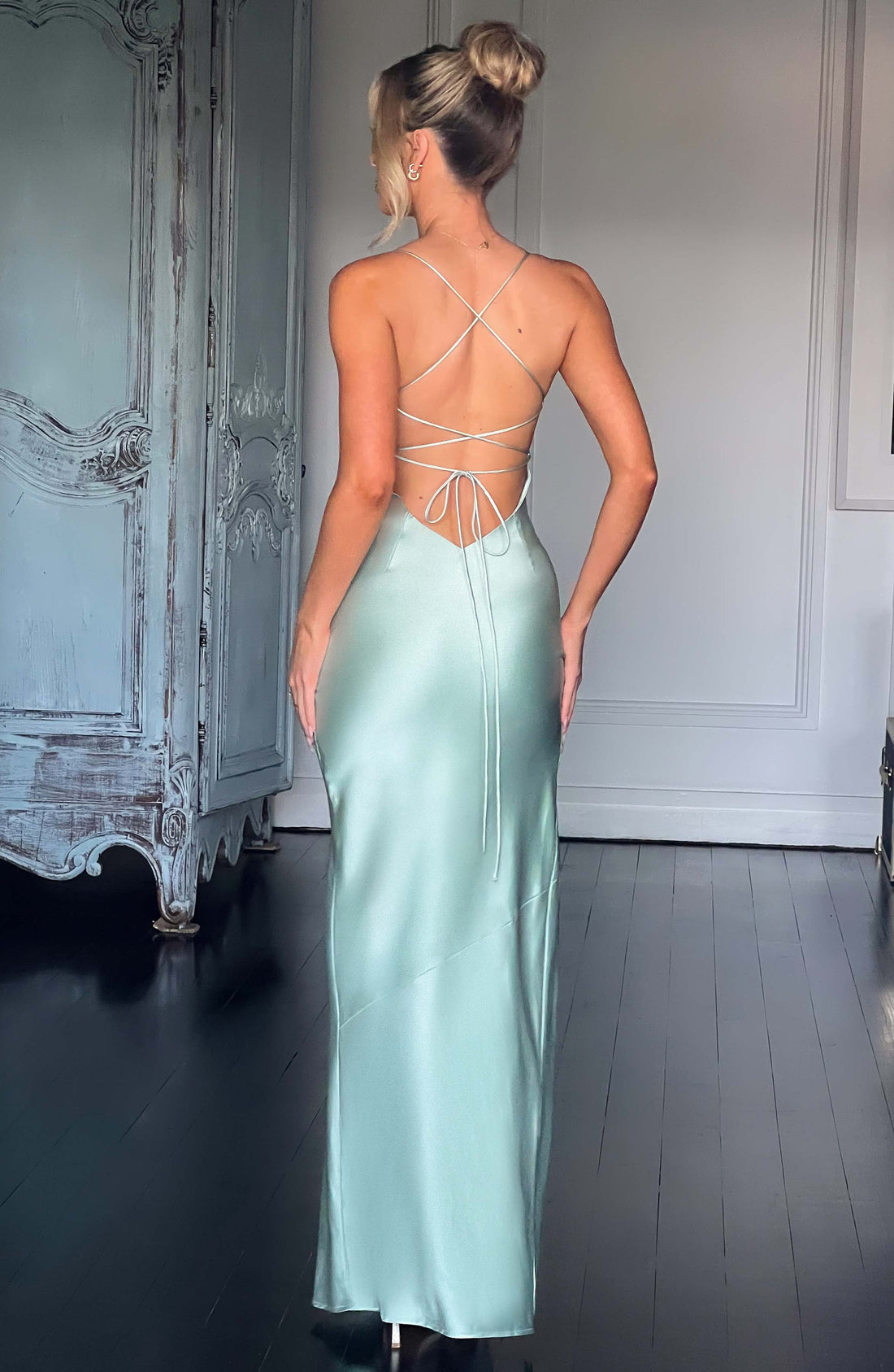 Misha Maxi šaty - šalvěj