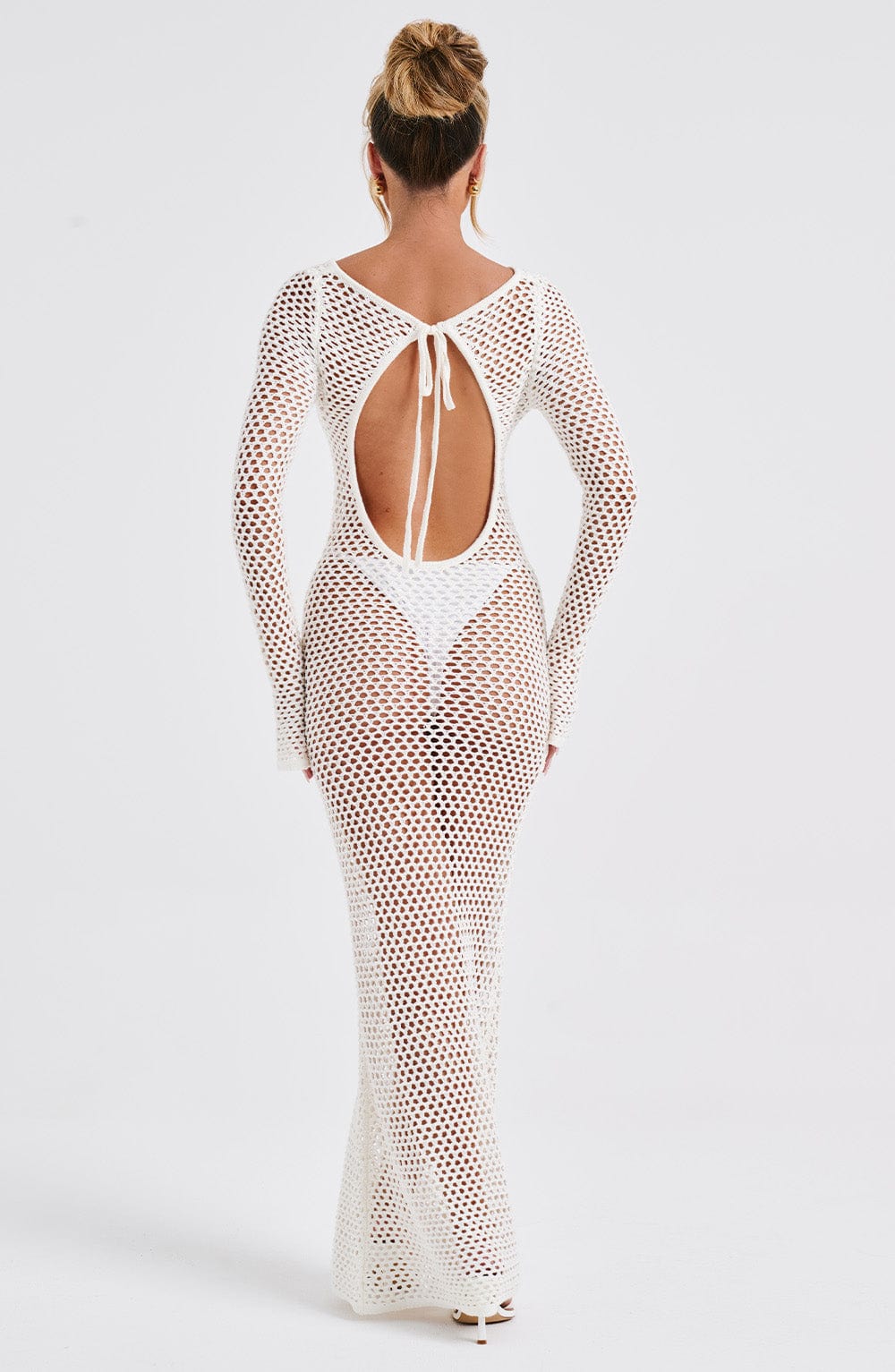 Šaty Moana Maxi - Bílá