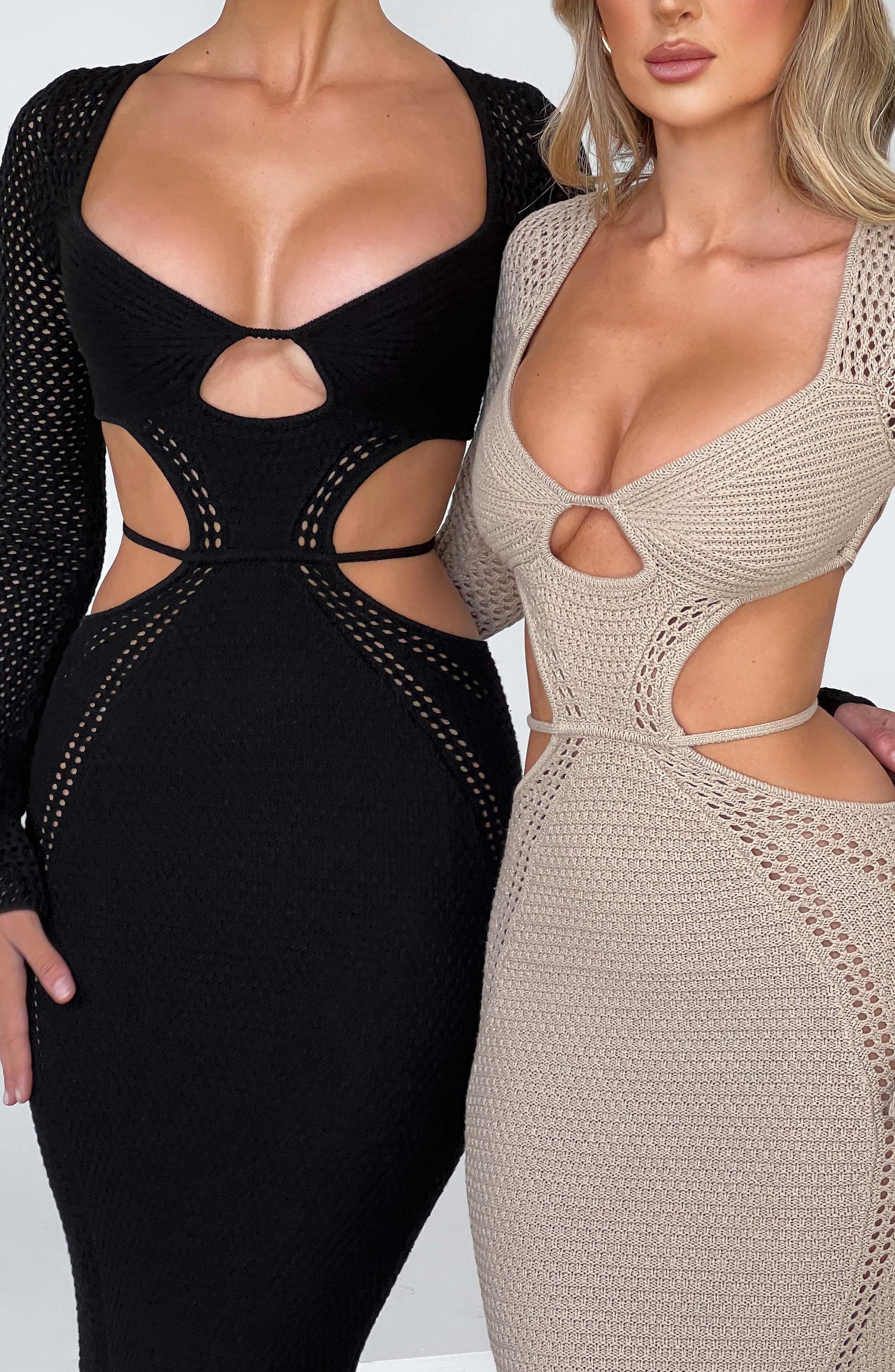 Šaty Nadine Maxi - Černá