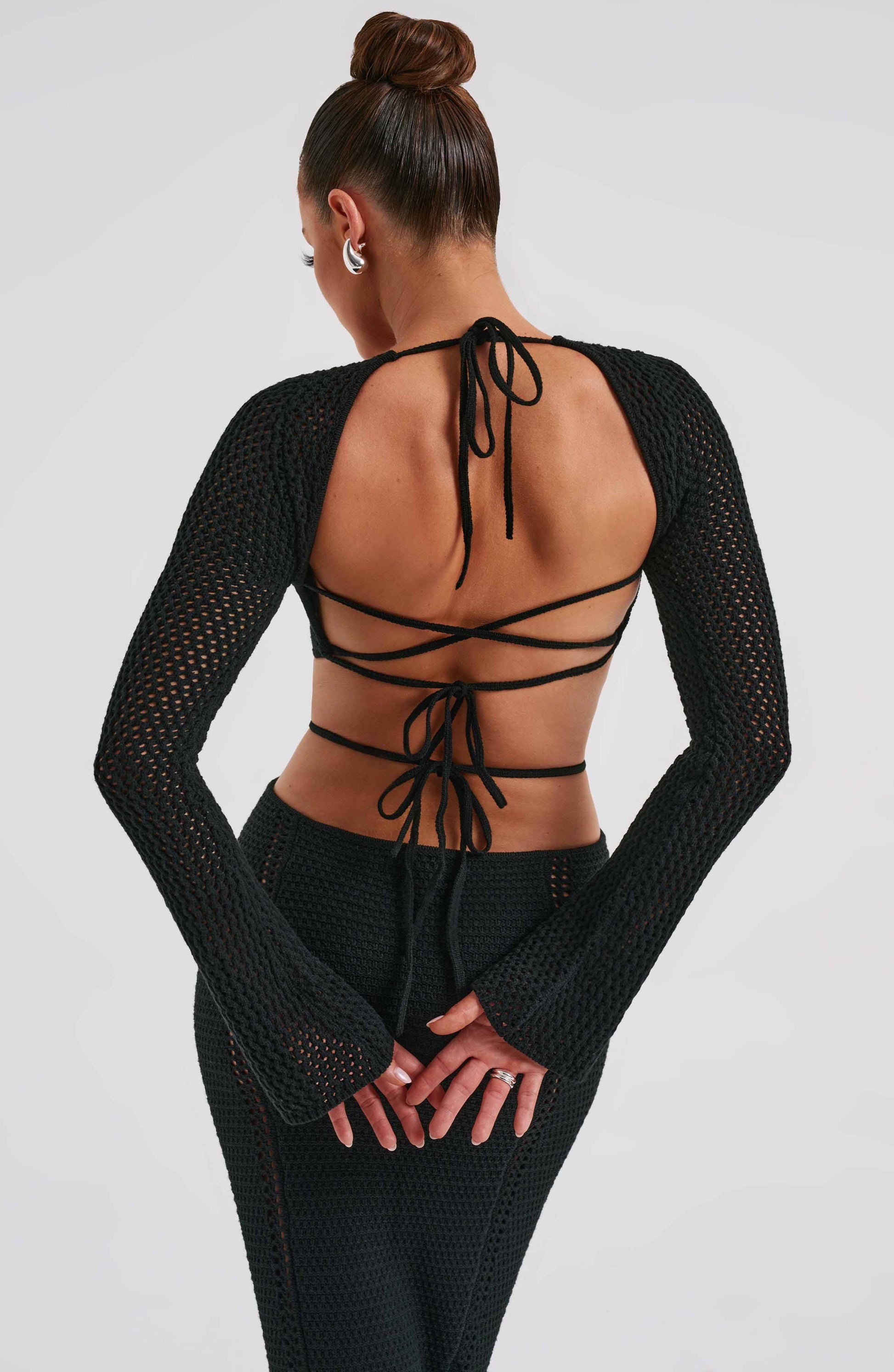 Šaty Nadine Maxi - Černá