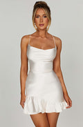Nicola Mini Šaty - Slonová kost