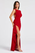 Maxi šaty Pandora - Červená