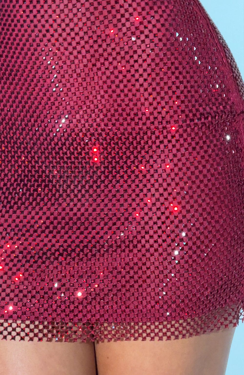 Mini šaty Petra - Vínová