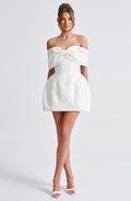 Raquel Mini Šaty - Slonová kost