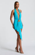 Remi Mini Šaty - Aqua