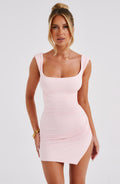 Ria Mini Šaty - Růžová