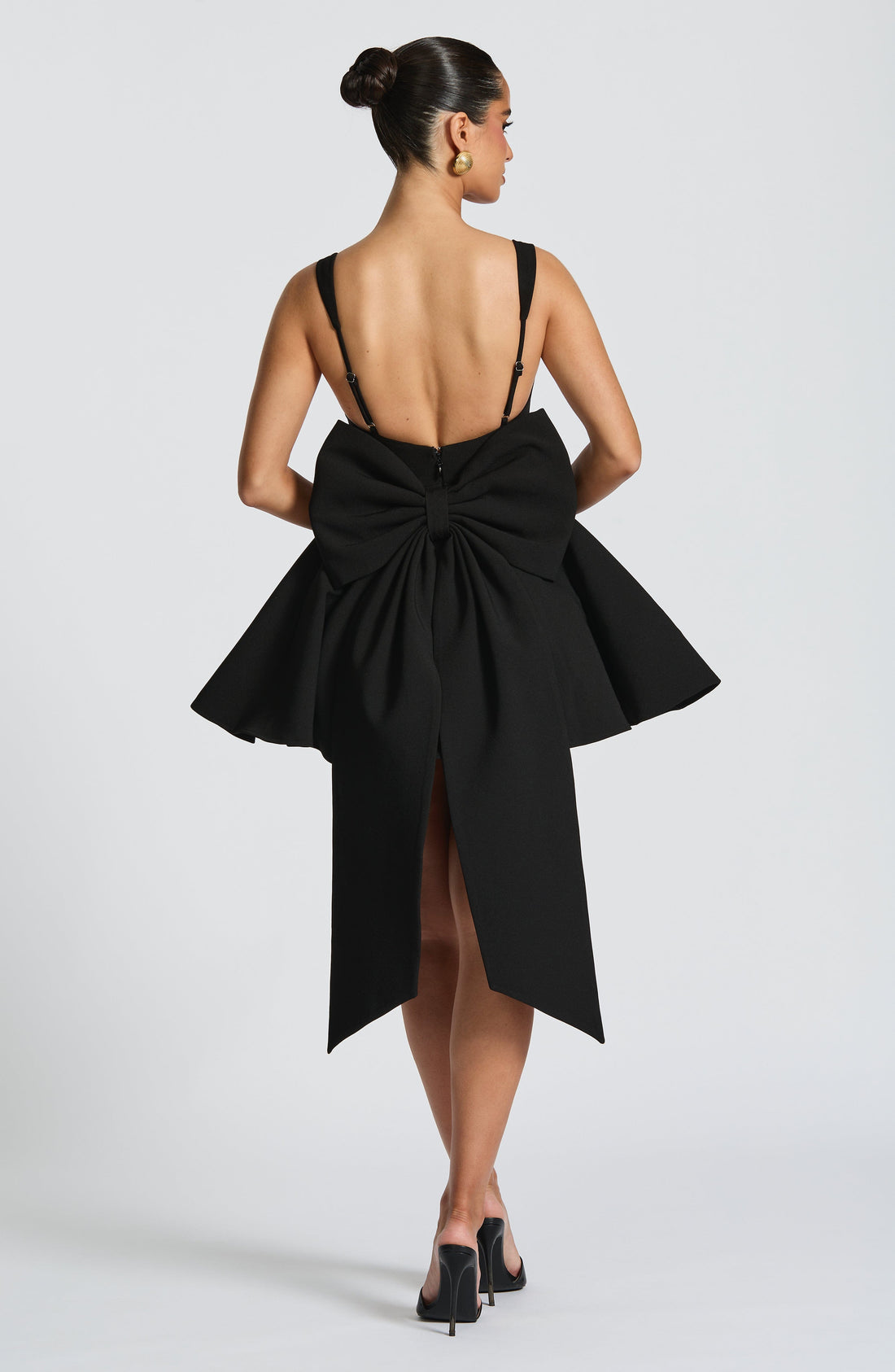 Rue Mini Šaty - Černá